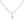 FX0539 925 Sterling Silver Lightning Pendant Necklace