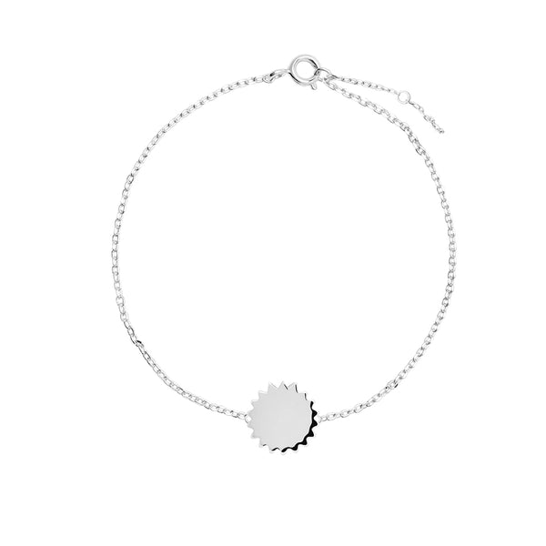 FS0132 925 Sterling Silver Coin Custom Bracelet