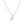 FX0542 925 Sterling Silver Letter Pendant Necklace