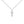 FX0398 925 Sterling Silver Key Pendant Necklace