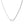 FX0898 925 Sterling Silver Hip Hop Oval Link Chain Charm Necklace